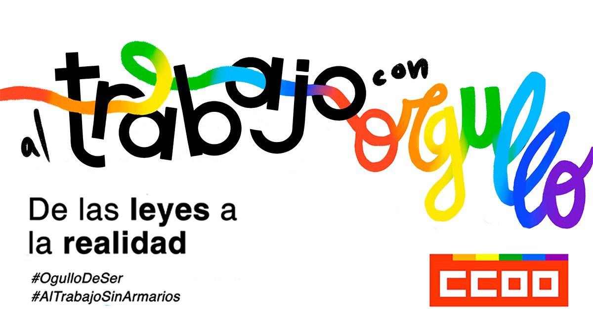 CCOO AL TRABAJO CON ORGULLO Dirección General de Recursos Humanos de