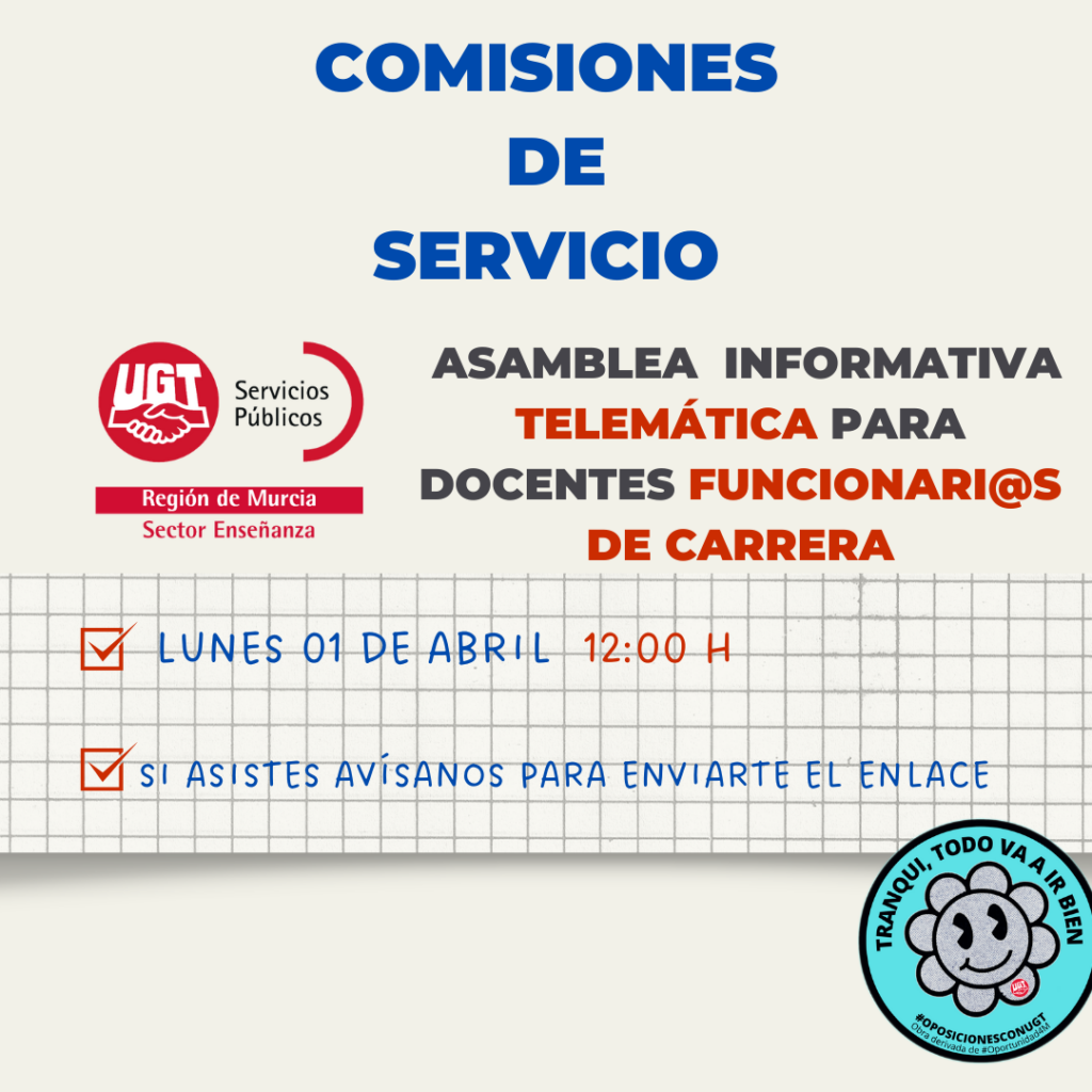ASAMBLEA FUNCIONACIOS COMISIONES DE SERVICIO
