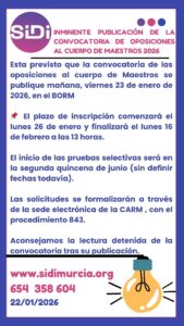 AVANCE FECHA OPO 2026